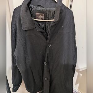 Steven And Barry's MENS Button-Up Peacoat - XXL